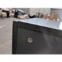 Grade A2 - 1200mm Anthracite Wall Hung Double Vanity Unit with Basin - Morella