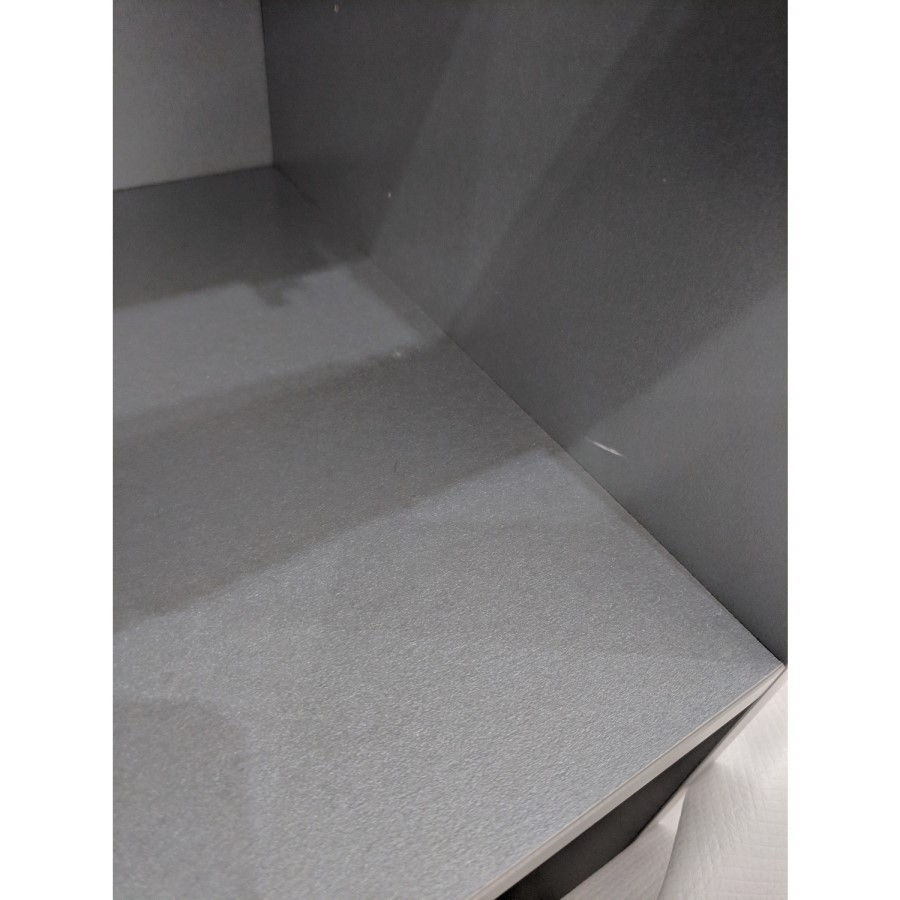 Grade A2 - 670mm Light Grey Freestanding Vanity Unit with Basin - Westbury