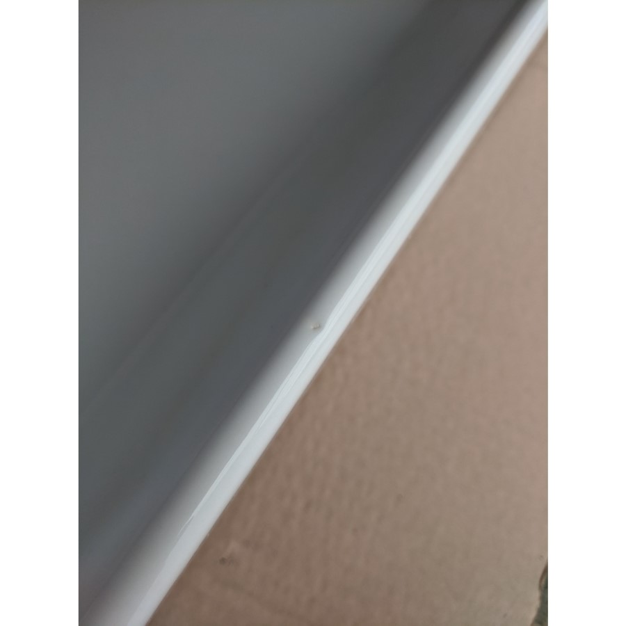 Grade A2 - 1200mm Black Wall Hung Double Vanity Unit with Basin - Morella