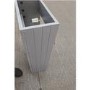 Grade A2 - Baxenden Cloakroom Toilet Suite with Grey Floorstanding Vanity Unit and Basin