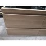 Grade A2 - 1200mm Light Wood Effect Wall Hung Double Vanity Unit with Basins - Boston