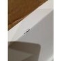 Grade A2 - 600mm White Freestanding Vanity Unit with Basin - Camden