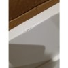 Grade A2 - 600mm White Freestanding Vanity Unit with Basin - Camden