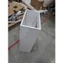 Grade A2 - 460mm White Cloakroom Freestanding Vanity Unit with Basin - Sion