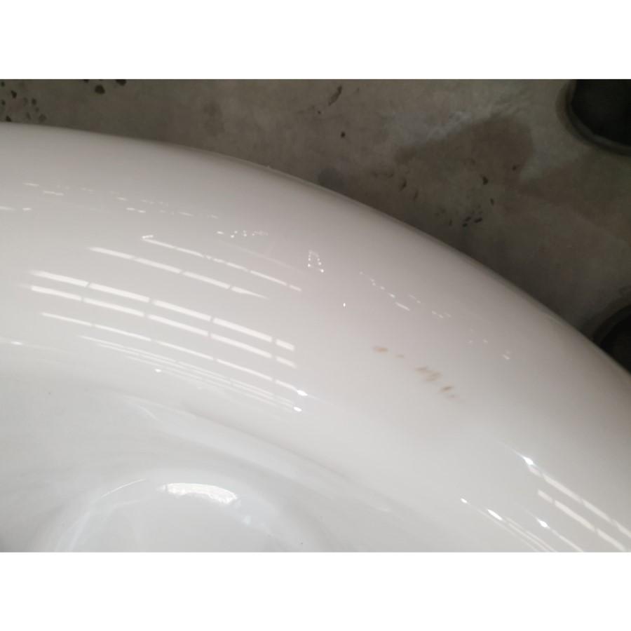 Grade A2 - Freestanding Double Ended Roll Top Bath with Brushed Brass Feet 1690 x 740mm - Park Royal