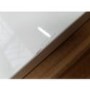GRADE A2 - 800mm White Gloss Wall Hung 2 Drawer Vanity Unit- Portland 