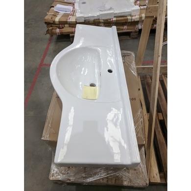 Grade A2 - 1200mm White Freestanding Vanity Unit with Basin - Classic