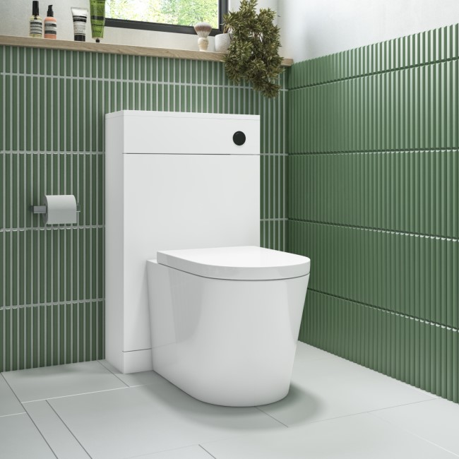 Back to Wall Rimless Toilet with Soft Close Seat Newport Better