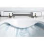 Grade A1 - Back to Wall Rimless Toilet with Soft Close Seat - Newport