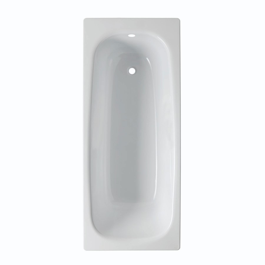 Single Ended Steel Bath with No Tap Holes - 1500 x 700mm