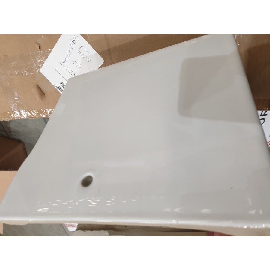Grade A2 - Semi Pedestal and Basin 460mm - Tabor