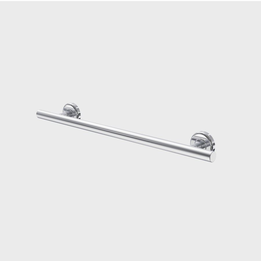 1200 x 1200mm Foldable Accessible Shower Enclosure with Chrome Grab Rails –  Mobility-Friendly Design