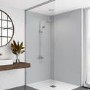 Grey Acrylic Wall Panel 2440mm h x 1200mm w- Mermaid
