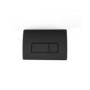 Matt Black Wall Hung Toilet with Soft Close Seat, Black Pneumatic Flush Plate, 1160mm Frame & Cistern - Albi