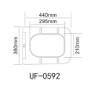 Matt Black Wall Hung Toilet with Soft Close Seat, Black Glass Sensor Flush Plate, 820mm Frame & Cistern - Albi