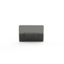 Matt Black Wall Hung Toilet with Soft Close Seat, Gunmetal Pneumatic Flush Plate, 820mm Frame & Cistern - Albi