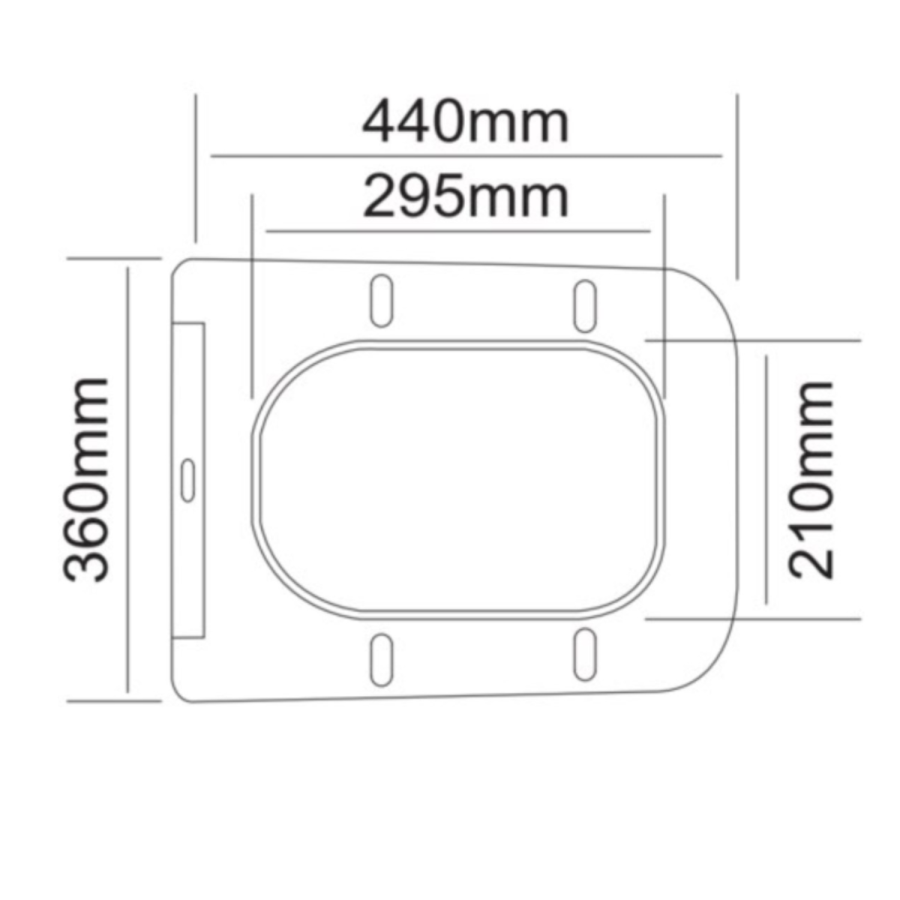 Wall Hung Rimless Toilet with Tornado Flush and Soft Close Seat - Albi