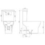 Brass Freestanding Right Hand Shower Bath Suite with Toilet and Basin - Amaro