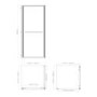 900x900mm Chrome In-Fold Sliding Shower Enclosure 6mm Glass - Apollo