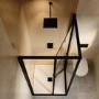 800x800mm Black In-Fold Sliding Shower Enclosure 6mm Glass - Apollo