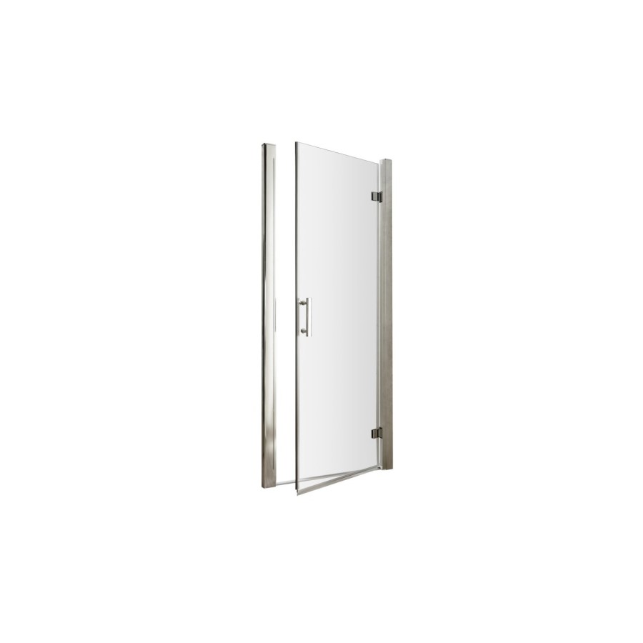 900mm Square Hinged Shower Enclosure with Tray - Fiji