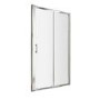 1200 x 800mm Rectangular Sliding Shower Enclosure with Tray - Fiji