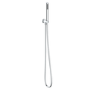 Chrome 3 Outlet  Wall Mounted Thermostatic Mixer Shower Set With Hand Shower and Pencil Bath Filler Spout - Arissa