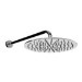 300mm Ultra Slim Round Shower Head with Wall Arm