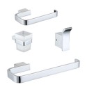 BUN/ARICTRH153/89140 Chrome 4 Piece Bathroom Accessory Set - Arissa