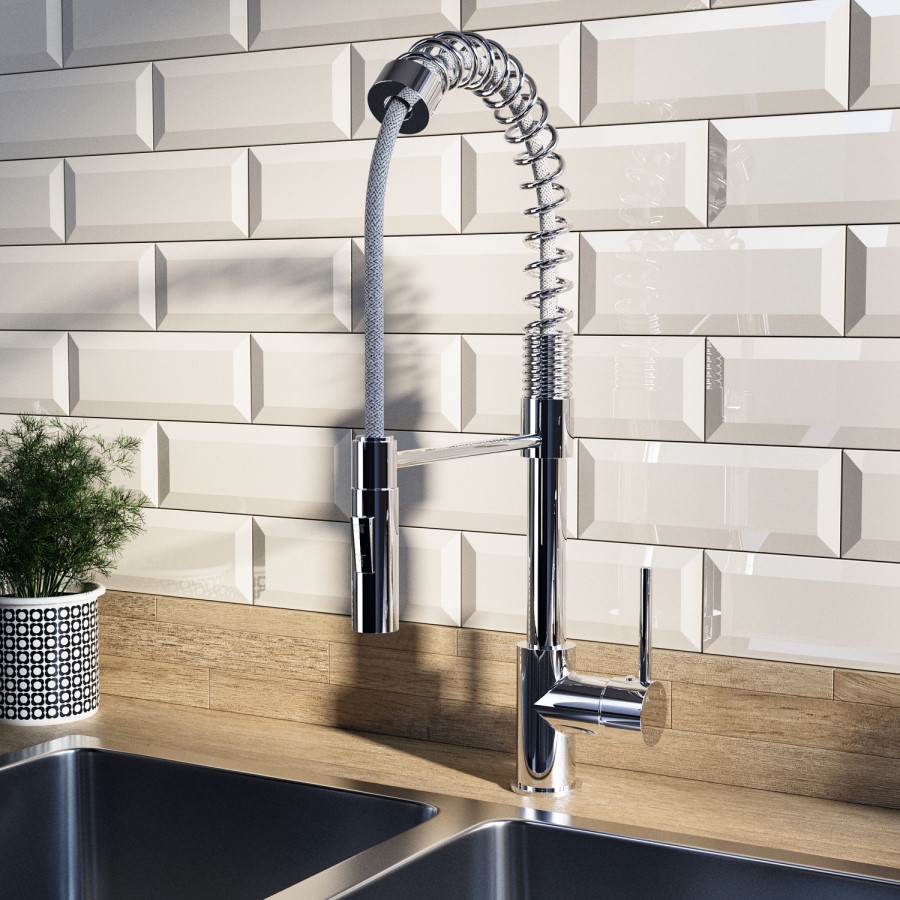 Aria 1.5 Bowl & Malvern Kitchen Mixer Tap