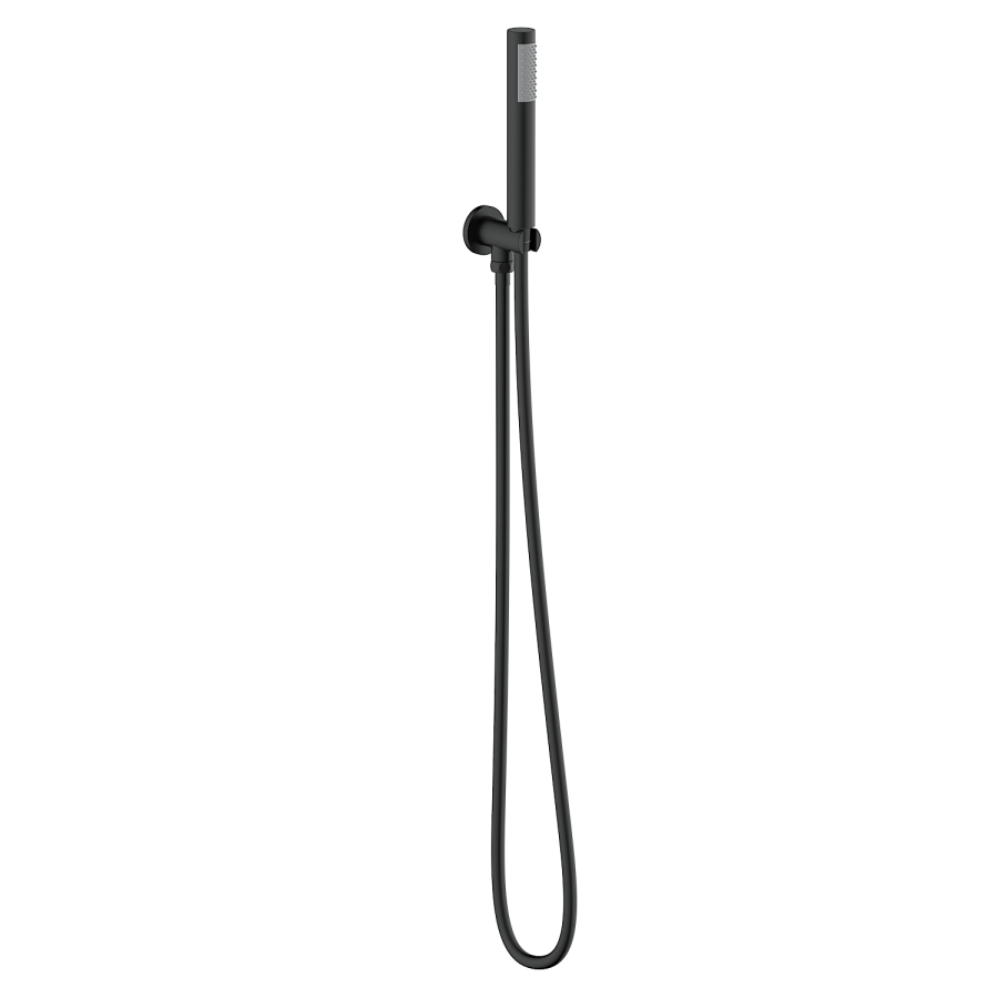 ONLY OPENED - Matt Black Hose with Wall Bracket - Arissa