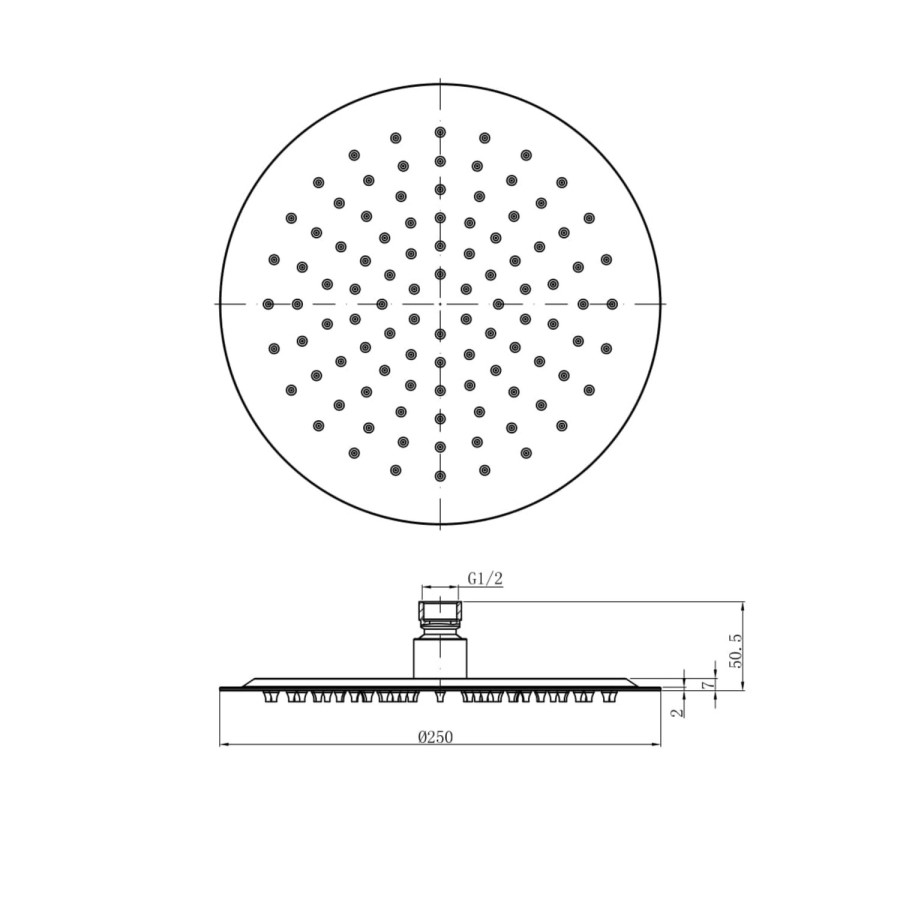 Black 3 Outlet Wall Mounted Thermostatic Mixer Shower Set With Hand Shower and Bath Filler Spout - Arissa