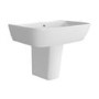 Modern Semi Pedestal Basin 600mm - Atlanta