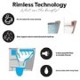 Back to Wall Rimless Toilet with Soft Close Seat - Austin