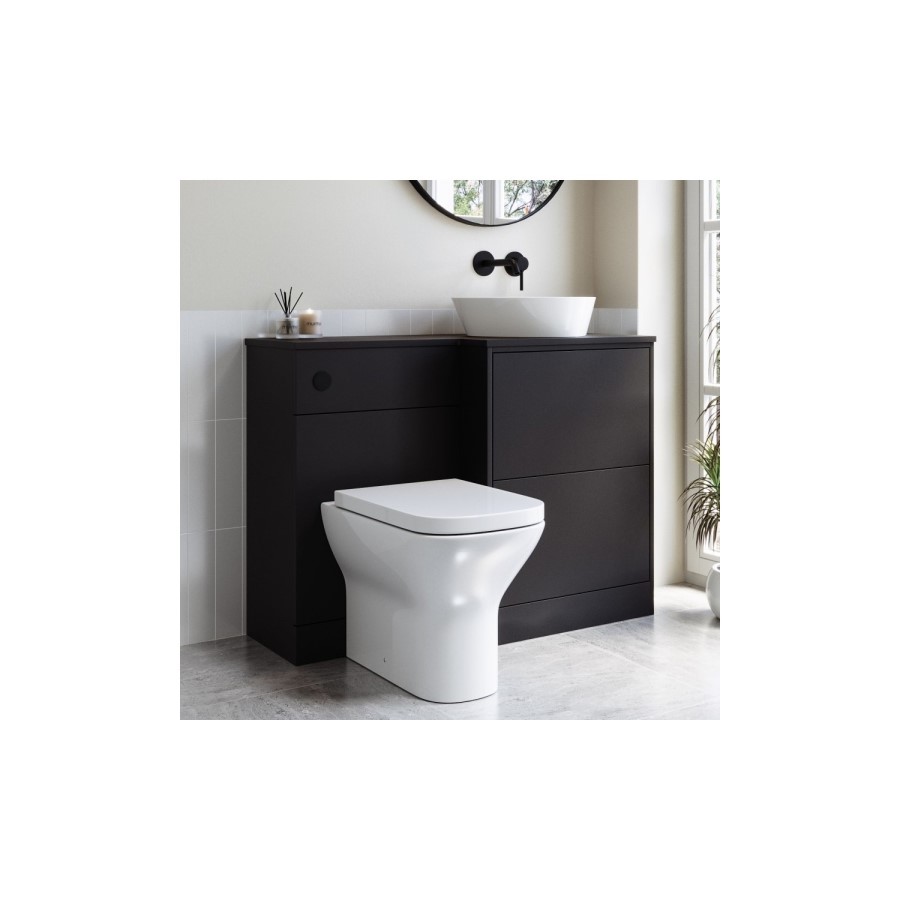 Back to Wall Rimless Toilet with Soft Close Seat - Austin