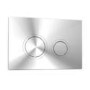 Wall Hung Rimless Toilet with Soft Close Seat, Chrome Mechanical Flush Plate, 1160mm Frame & Cistern - Austin