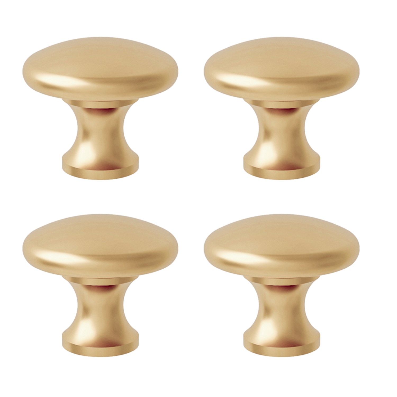 Brushed Brass Handle for Baxenden Pack of Four