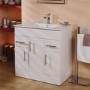 Aspen 75cm Vanity Unit with Cube Tap