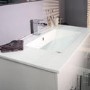900mm Floorstanding Drawer & Door Vanity Basin Unit White - Aspen