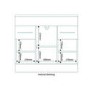 900mm Floorstanding Drawer & Door Vanity Basin Unit White - Aspen