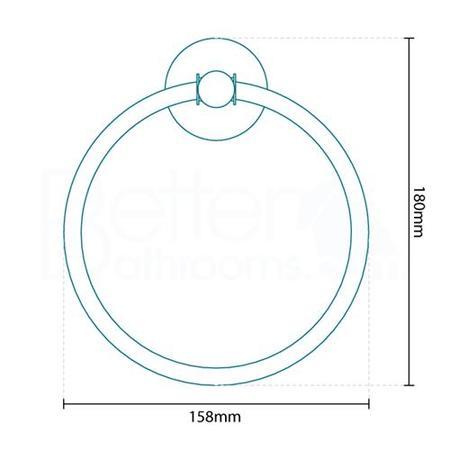 Impressions 4 Piece Bathroom Accessory Pack