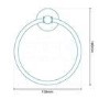 Impressions 4 Piece Bathroom Accessory Pack