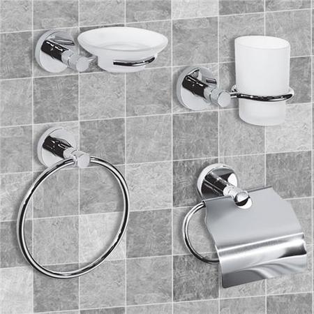 Impressions 4 Piece Bathroom Accessory Pack