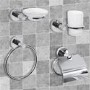 Impressions 4 Piece Bathroom Accessory Pack