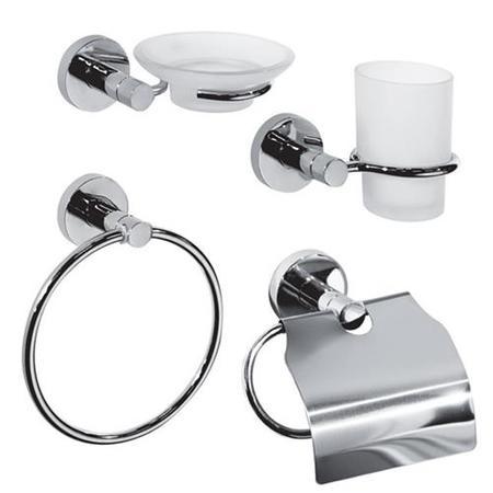 Impressions 4 Piece Bathroom Accessory Pack