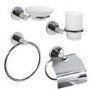 Impressions 4 Piece Bathroom Accessory Pack