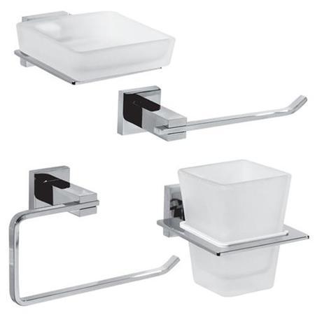 Veneto 4 Piece Bathroom Accessory Pack