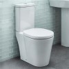 Ravenna Short Projection Toilet and Soft Close Seat with Pan Connector