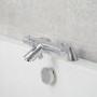 Peru Deck Mounted Bath Shower Mixer - No Rail Kit 