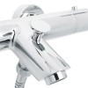Peru Deluxe Wall Mounted Bath Shower Mixer with Circo Handset 